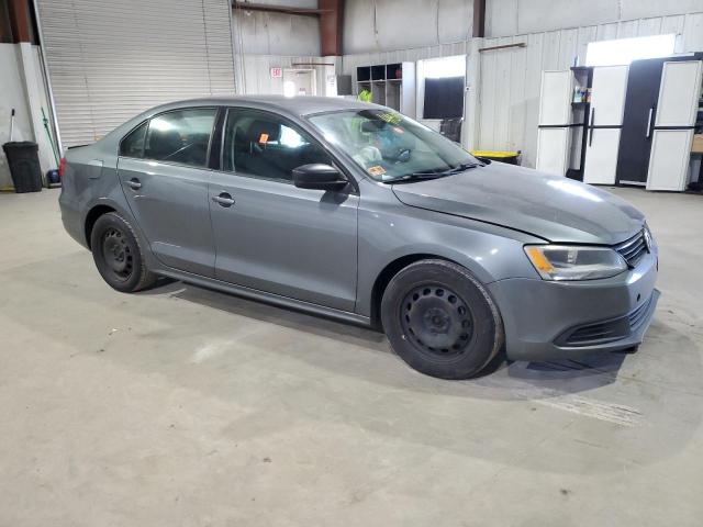 3VW1K7AJ9CM331141 - 2012 VOLKSWAGEN JETTA BASE GRAY photo 4