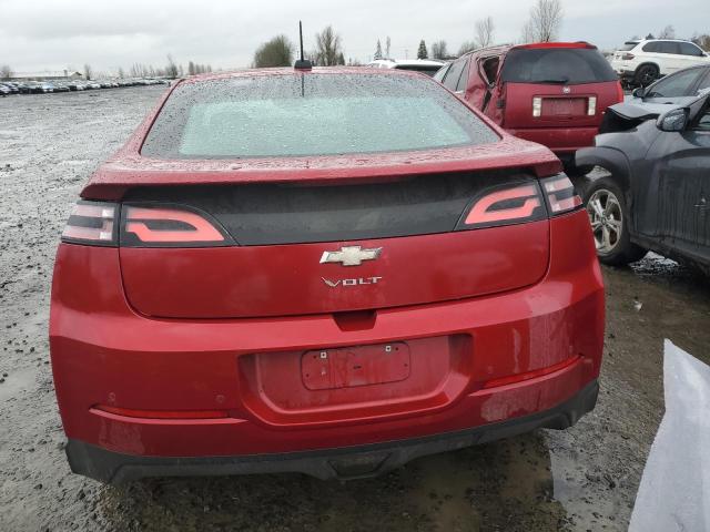 1G1RB6E4XFU110791 - 2015 CHEVROLET VOLT RED photo 6