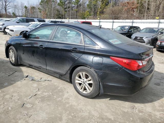 5NPEB4AC4BH079159 - 2011 HYUNDAI SONATA GLS BLACK photo 2