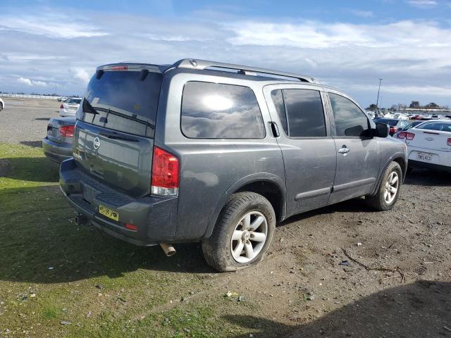 5N1AA0ND0CN606043 - 2012 NISSAN ARMADA SV GRAY photo 3