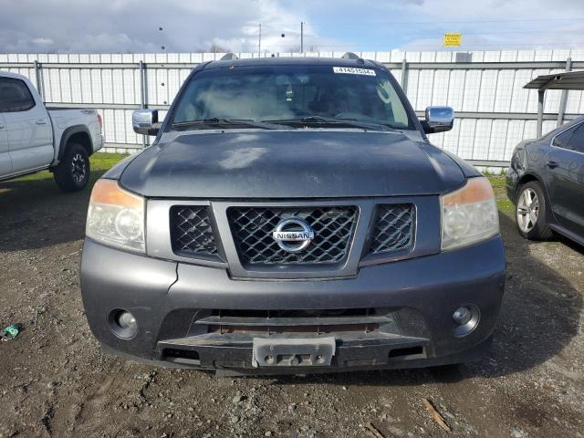 5N1AA0ND0CN606043 - 2012 NISSAN ARMADA SV GRAY photo 5