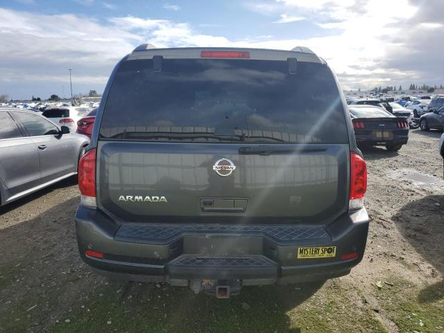 5N1AA0ND0CN606043 - 2012 NISSAN ARMADA SV GRAY photo 6