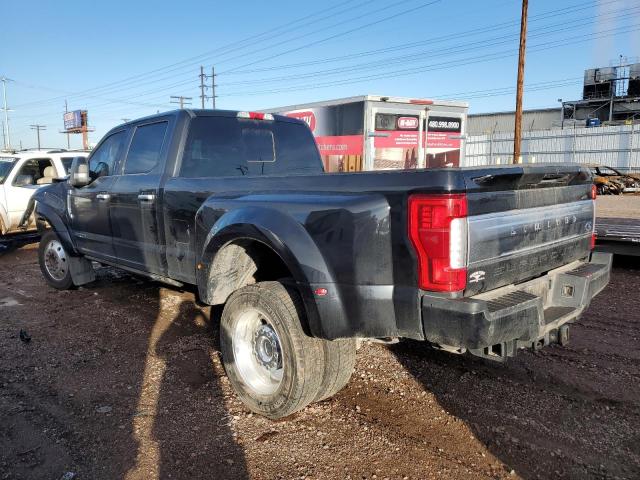 1FT8W4DT0KEG24139 - 2019 FORD F450 SUPER DUTY BLACK photo 2