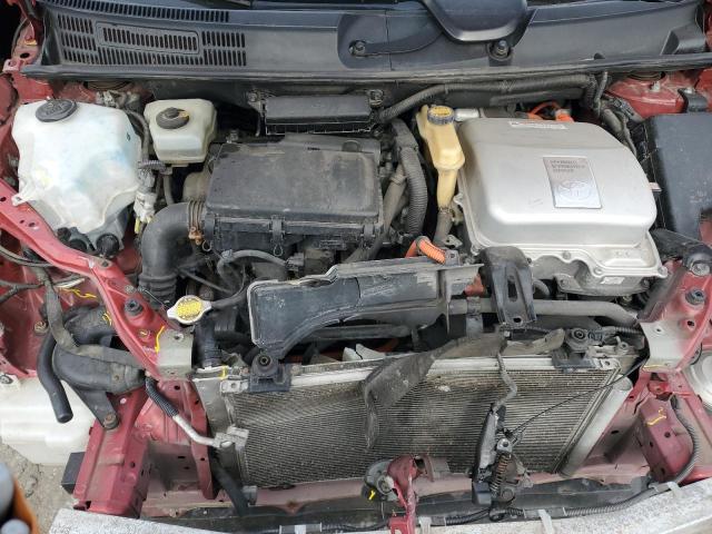 JTDKB20U083438187 - 2008 TOYOTA PRIUS 红色 照片 10