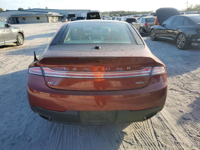 3LN6L2G90ER827632 - 2014 LINCOLN MKZ BURGUNDY photo 6