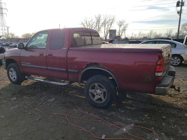 5TBBT441X1S146388 - 2001 TOYOTA TUNDRA ACCESS CAB MAROON photo 2