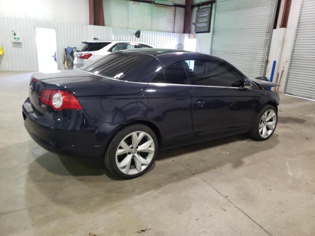 WVWFA71F47V003127 - 2007 VOLKSWAGEN EOS 2.0T LUXURY BLUE photo 3