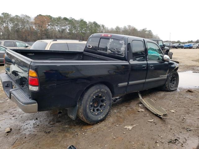 5TBRN34132S302419 - 2002 TOYOTA TUNDRA ACCESS CAB SR5 BLACK photo 3