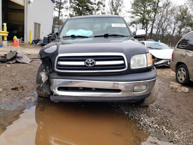 5TBRN34132S302419 - 2002 TOYOTA TUNDRA ACCESS CAB SR5 BLACK photo 5