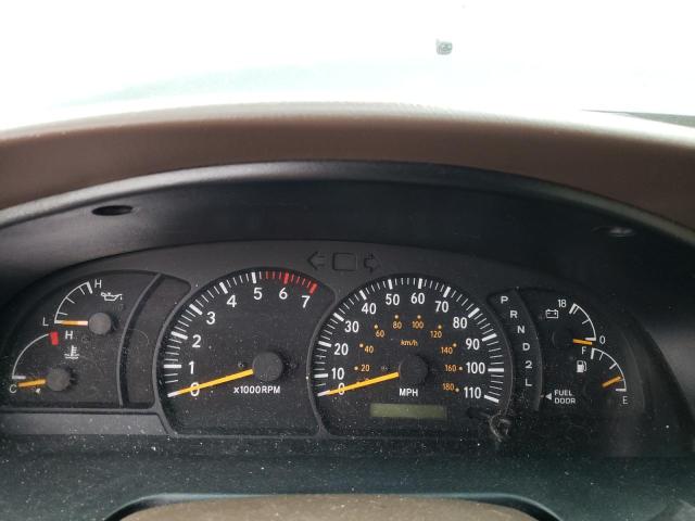 5TBRN34132S302419 - 2002 TOYOTA TUNDRA ACCESS CAB SR5 BLACK photo 9