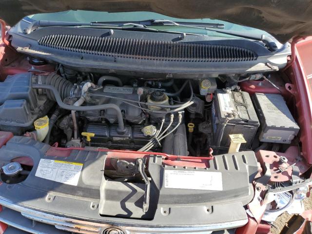 2C8GP64L45R308995 - 2005 CHRYSLER TOWN & COU LIMITED RED photo 12