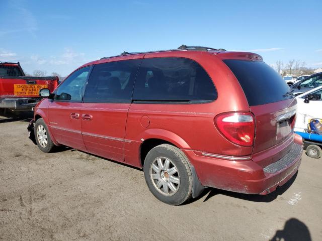 2C8GP64L45R308995 - 2005 CHRYSLER TOWN & COU LIMITED RED photo 2