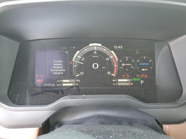 5TFMC5DB2PX030507 - 2023 TOYOTA TUNDRA CREWMAX PLATINUM ლურჯი ფოტო 9