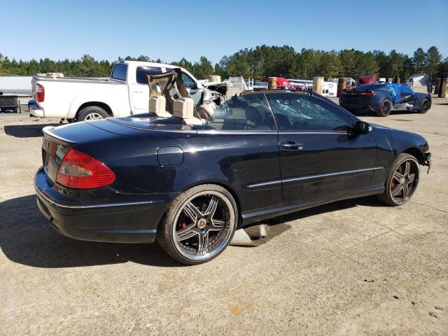 WDBTK72G47T077844 - 2007 MERCEDES-BENZ CLK 550 BLACK photo 3