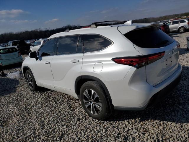 5TDHZRBH4NS590367 - 2022 TOYOTA HIGHLANDER XLE WHITE photo 2