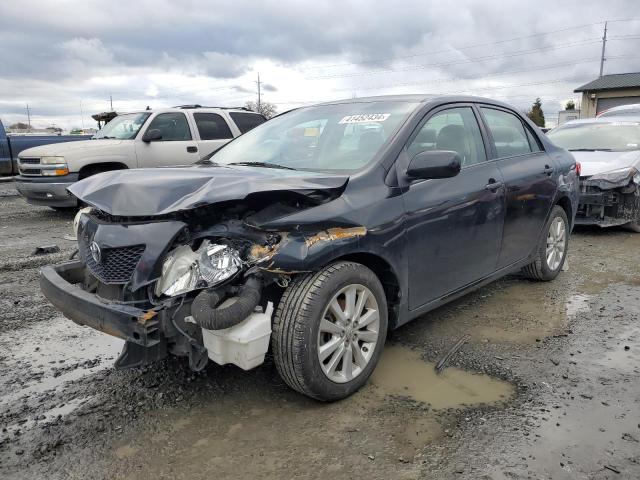 JTDBL40E09J008447 - 2009 TOYOTA COROLLA BASE BLACK photo 1