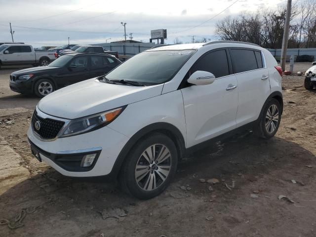 KNDPC3ACXF7719515 - 2015 KIA SPORTAGE EX WHITE photo 1