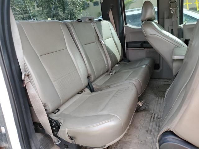 1FT7X2A6XKED16231 - 2019 FORD F250 SUPER DUTY WHITE photo 10