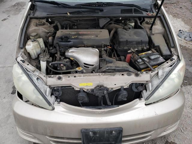 4T1BE32K94U885478 - 2004 TOYOTA CAMRY LE TAN photo 11