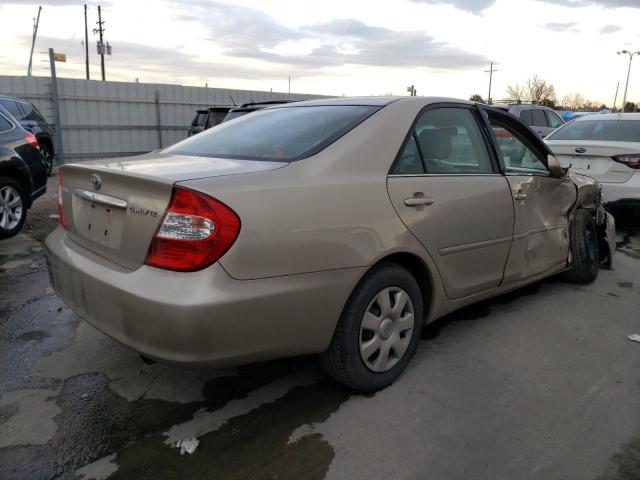 4T1BE32K94U885478 - 2004 TOYOTA CAMRY LE TAN photo 3