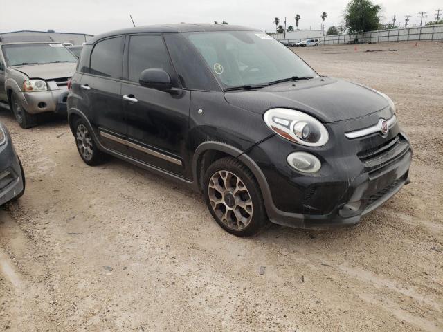 ZFBCFADH9EZ008542 - 2014 FIAT 500L TREKKING BLACK photo 4