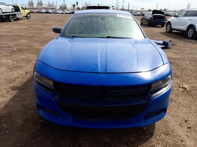 2C3CDXAT7HH569524 - 2017 DODGE CHARGER POLICE BLUE photo 5