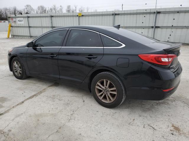 5NPE24AF1GH371174 - 2016 HYUNDAI SONATA SE BLACK photo 2