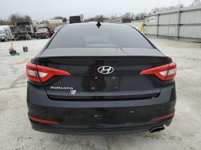 5NPE24AF1GH371174 - 2016 HYUNDAI SONATA SE BLACK photo 6