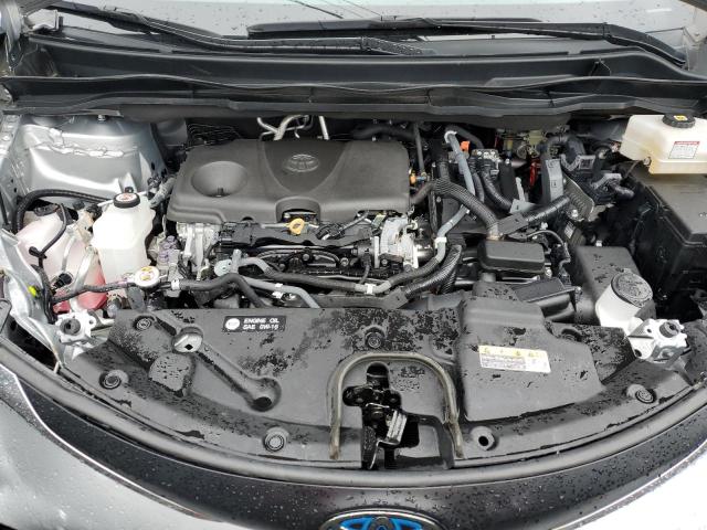 5TDYRKEC1MS069466 - 2021 TOYOTA SIENNA XLE SILVER photo 12