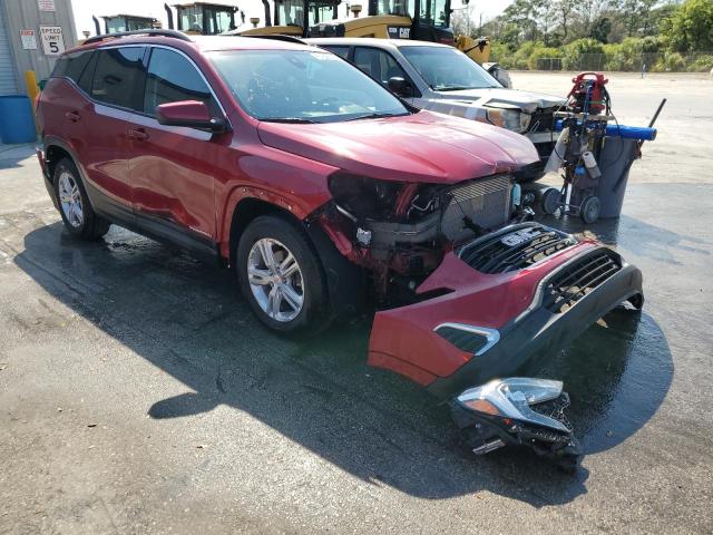 3GKALMEV6LL121232 - 2020 GMC TERRAIN SLE RED photo 4