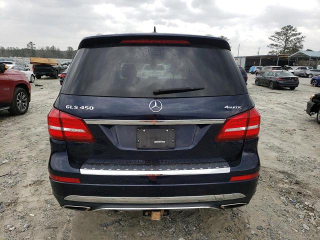 4JGDF6EE2HA897590 - 2017 MERCEDES-BENZ GLS 450 4MATIC BLUE photo 6