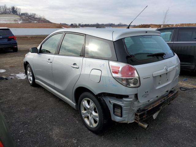 2T1KR32E98C705129 - 2008 TOYOTA COROLLA MA XR SILVER photo 2