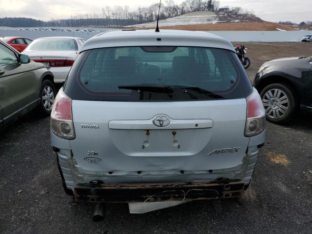 2T1KR32E98C705129 - 2008 TOYOTA COROLLA MA XR SILVER photo 6