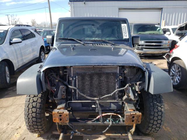 1J8GA39128L538579 - 2008 JEEP WRANGLER U X BLUE photo 5