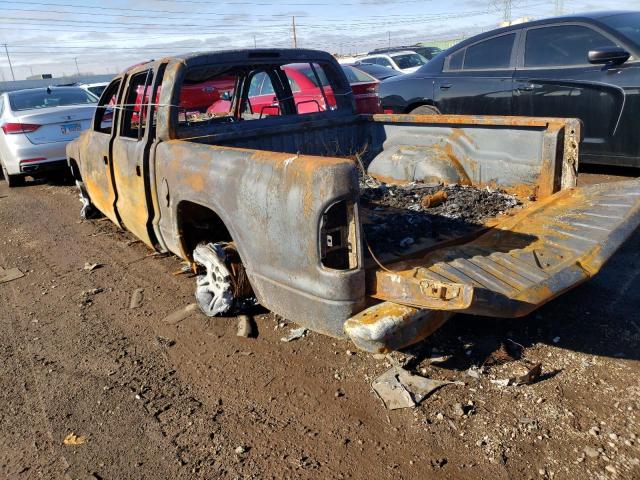 1B7GG2ANX1S220235 - 2001 DODGE DAKOTA QUAD BURN photo 2