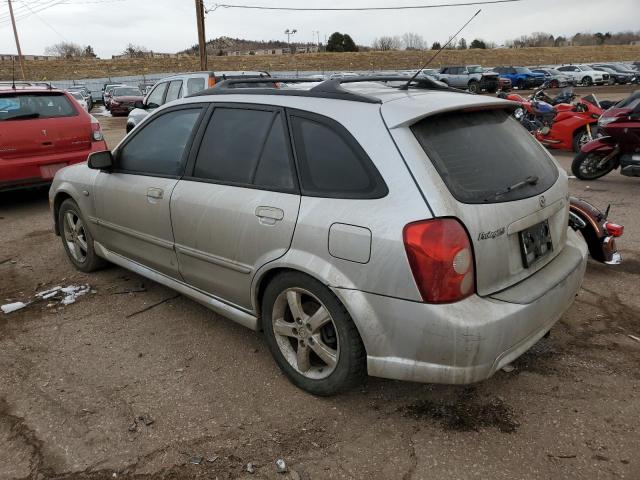 JM1BJ246431191968 - 2003 MAZDA PROTEGE PR5 SILVER photo 2