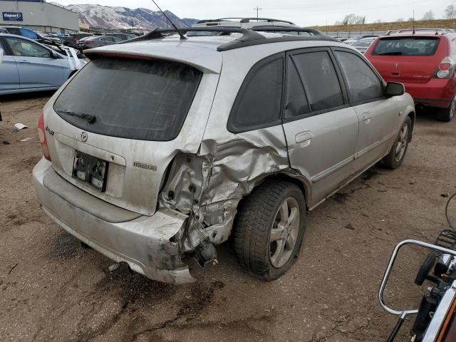 JM1BJ246431191968 - 2003 MAZDA PROTEGE PR5 SILVER photo 3