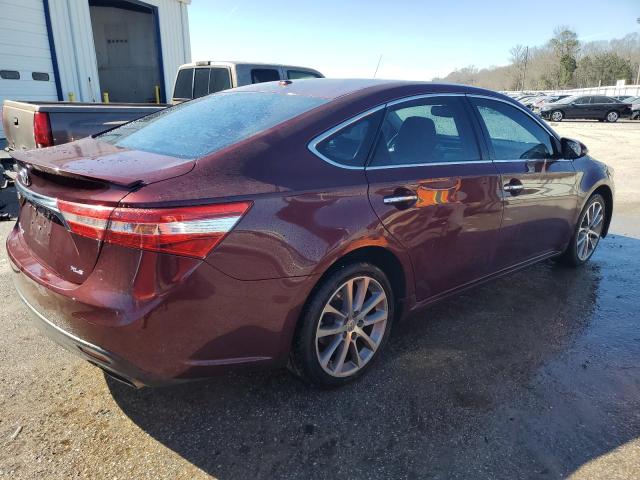 4T1BK1EB9EU134360 - 2014 TOYOTA AVALON BASE 勃艮第红 照片 3