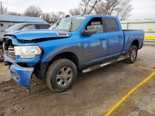 3C6UR5DLXMG631033 - 2021 RAM 2500 BIG HORN BLUE photo 1