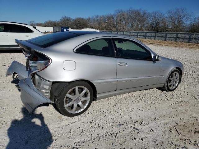 WDBRN40J53A464679 - 2003 MERCEDES-BENZ C 230K SPORT COUPE SILVER photo 3