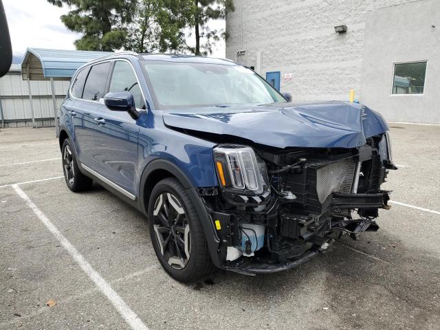 5XYP3DGC9RG433708 - 2024 KIA TELLURIDE EX BLUE photo 4