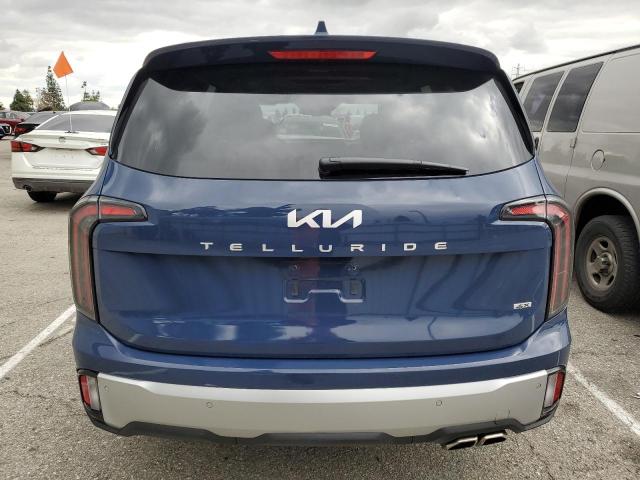 5XYP3DGC9RG433708 - 2024 KIA TELLURIDE EX BLUE photo 6