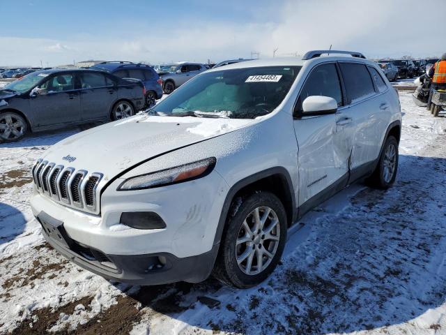 1C4PJLCS7FW628511 - 2015 JEEP CHEROKEE LATITUDE WHITE photo 1