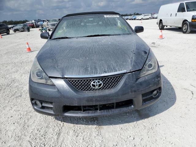 4T1FA38P67U119521 - 2007 TOYOTA CAMRY SOLA SE GRAY photo 5