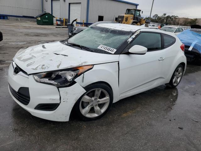 KMHTC6AD2DU094501 - 2013 HYUNDAI VELOSTER WHITE photo 1