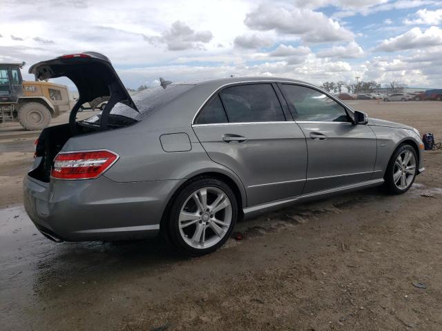 WDDHF8JBXCA522431 - 2012 MERCEDES-BENZ E 350 4MATIC SILVER photo 3