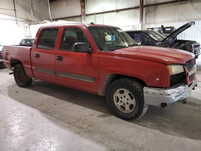 2GCEC13T841317463 - 2004 CHEVROLET SILVERADO2 RED photo 4