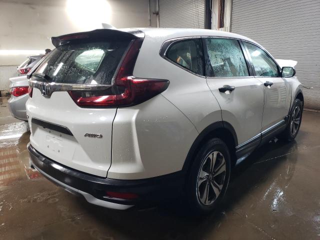 5J6RW2H22LL005768 - 2020 HONDA CR-V LX WHITE photo 3