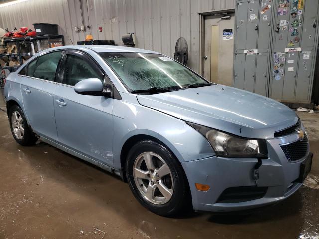 1G1PF5SC6C7267973 - 2012 CHEVROLET CRUZE LT BLUE photo 4