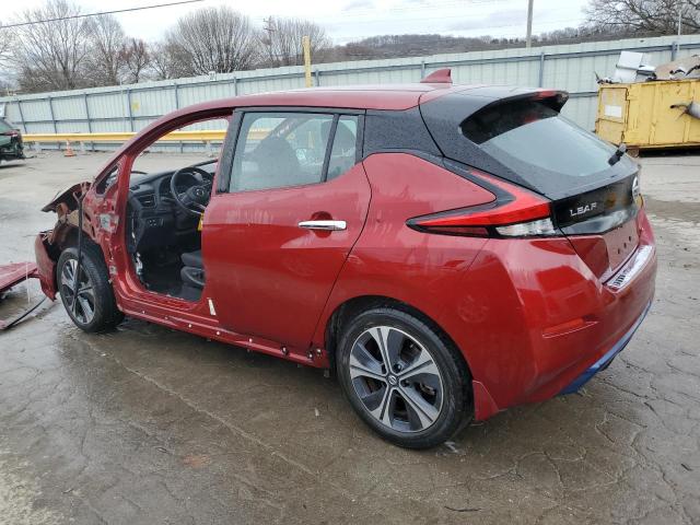 1N4AZ1CP6JC307719 - 2018 NISSAN LEAF S RED photo 2